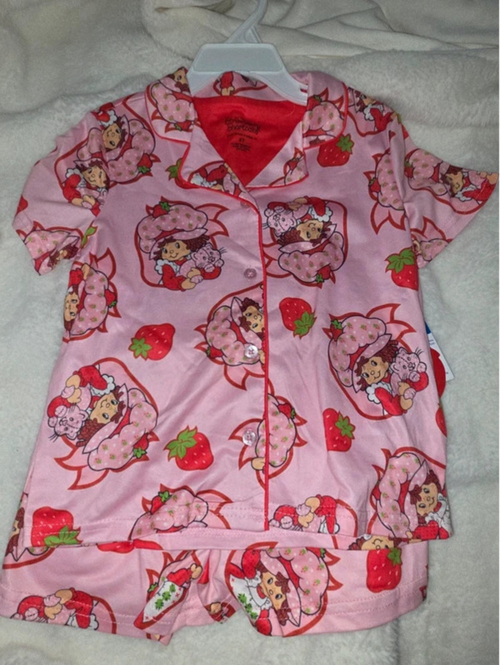 Strawberry shortcake pajama set soze 4T